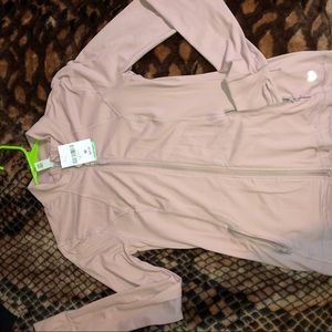 Peach Colored Workout Jacket